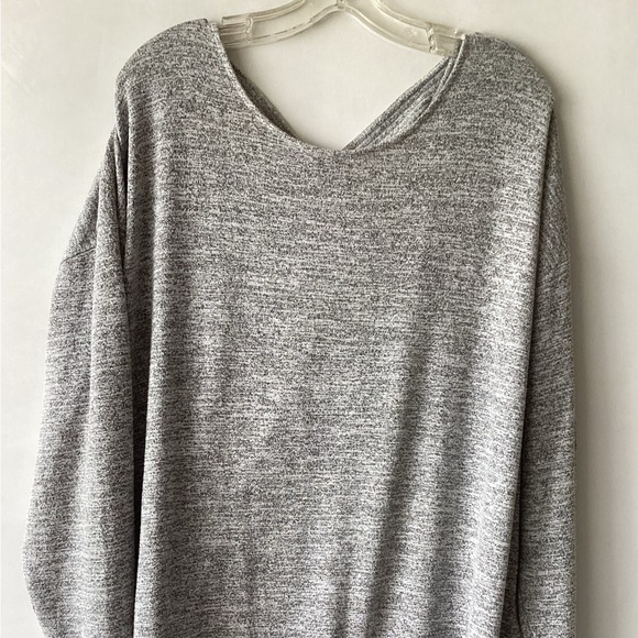 Chico's Other - Chico's Light Gray V-Neck Sweater
